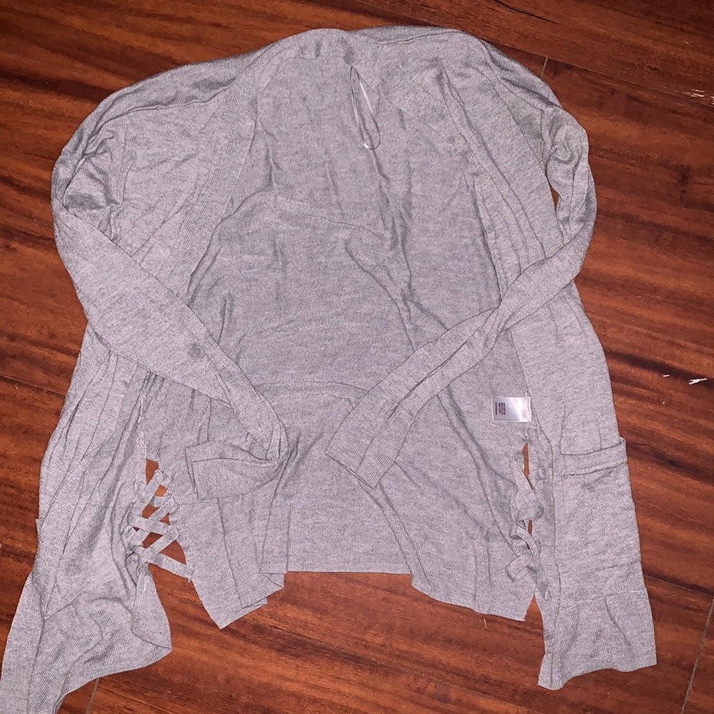 Gray Cardigan
